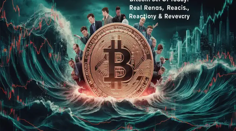 Bitcoin Sell Off Today: Real Reasons, Reactions & Recovery