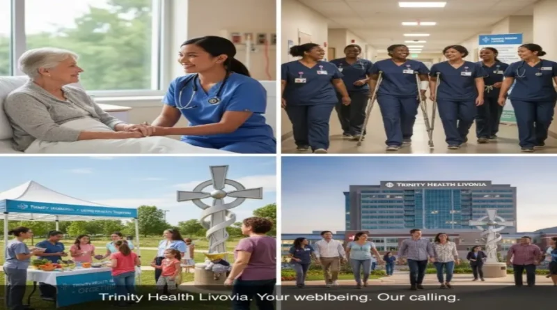 Trinity Health Livonia: Healing Communities with Compassion.