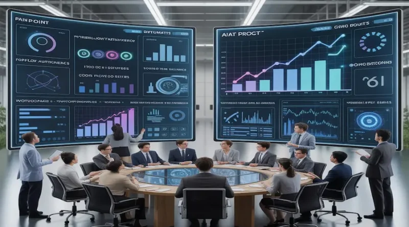 "Team using digital tools to solve scaling challenges, improving operations andTop Pain Points Scaling Operations Business