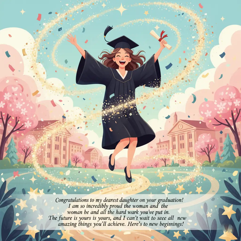 Graduation Messages for Daughter: Heartfelt & Fun Ideas 3 Types of Graduation Messages