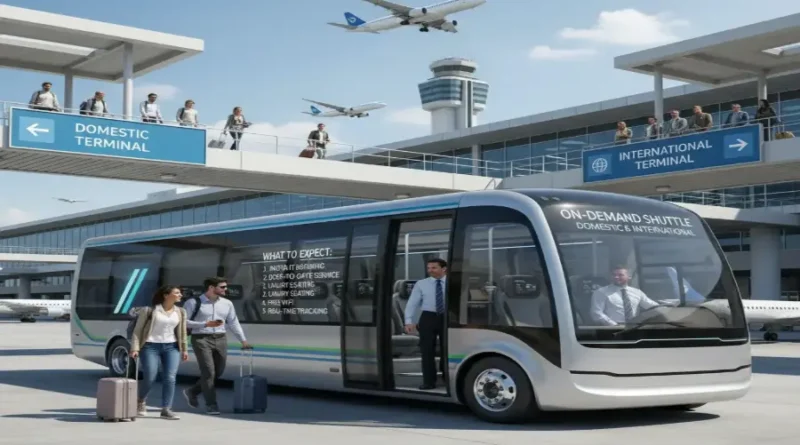On-Demand Shuttle to Domestic and International: What to Expect Before You Book
