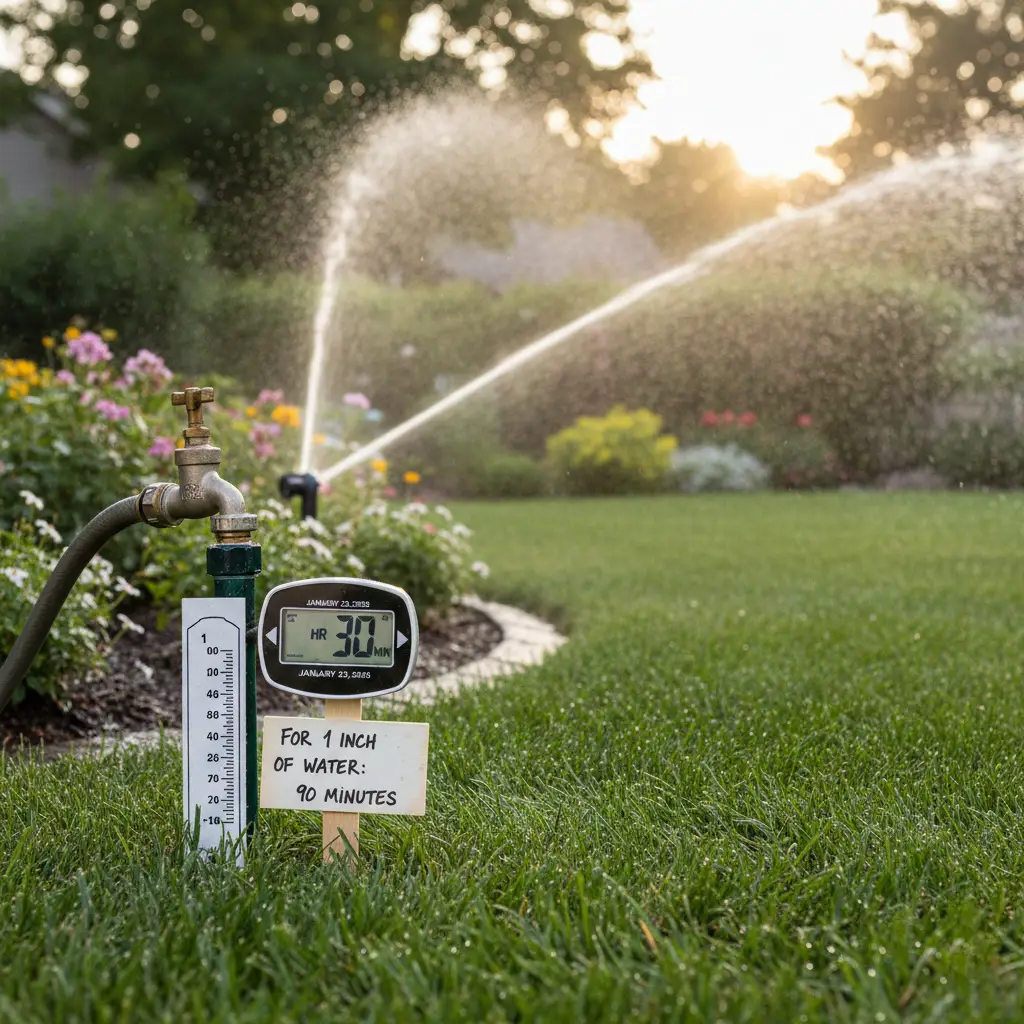 1 Inch of Water Timing for Your Lawn : Easy Guide 3 1 Inch of Water
