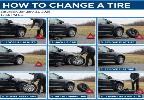 How to Change a Tire: Easy Step-by-Step Guide 2026
