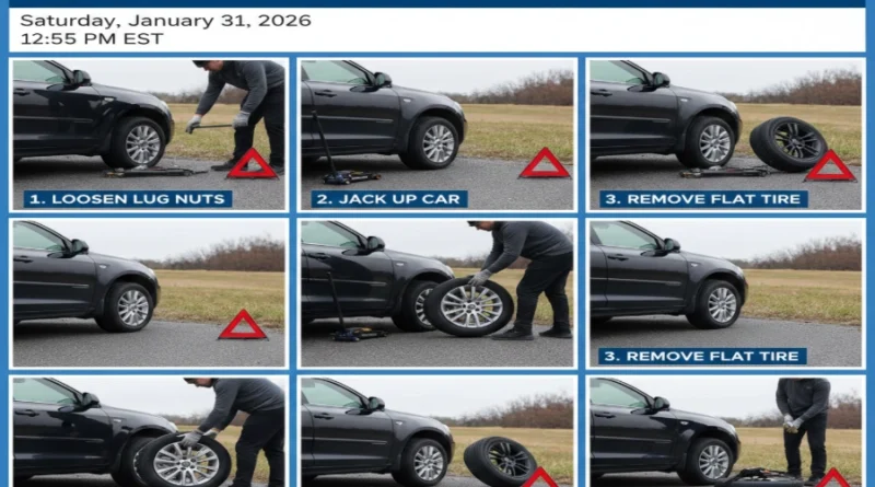 How to Change a Tire: Easy Step-by-Step Guide 2026